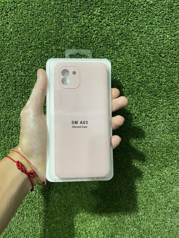 Samsung A03 | Case Rigido | Silicone Case | Carcasa Protectora | Full Proteccion | Antihumedad | Color*