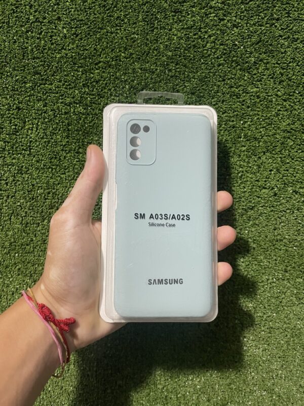 Samsung A03s | Case Rigido | Silicone Case | Carcasa Protectora | Full Proteccion | Antihumedad | Color*