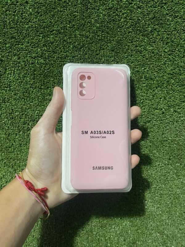 Samsung A03s | Case Rigido | Silicone Case | Carcasa Protectora | Full Proteccion | Antihumedad | Color*