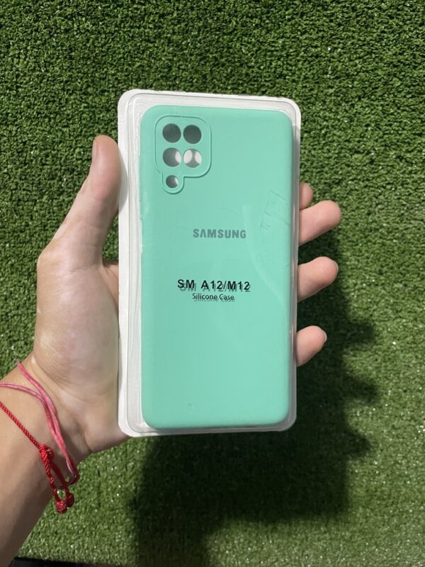 Samsung M12 | Case Rigido | Silicone Case | Carcasa Protectora | Full Proteccion | Antihumedad | Color*