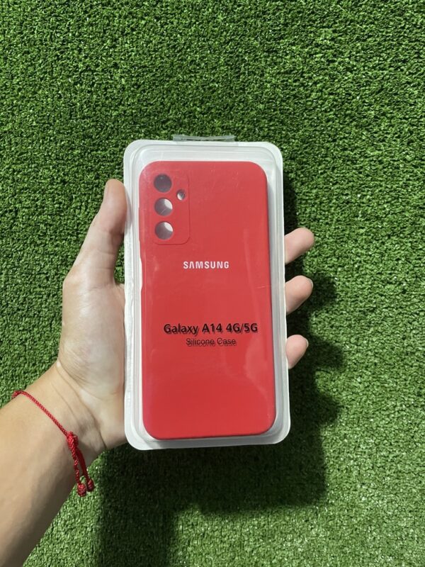 Samsung A14 | Case Rigido | Silicone Case | Carcasa Protectora | Full Proteccion | Antihumedad | Color*