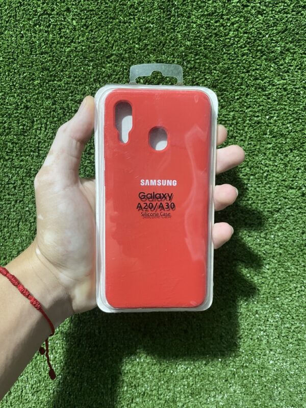 Samsung A20 | Case Rigido | Silicone Case | Carcasa Protectora | Full Proteccion | Antihumedad | Color*