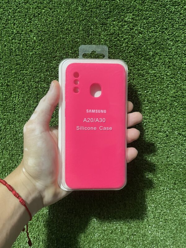 Samsung A20 | Case Rigido | Silicone Case | Carcasa Protectora | Full Proteccion | Antihumedad | Color*