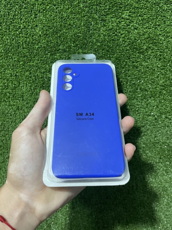 Samsung A34 | Case Rigido | Silicone Case | Carcasa Protectora | Full Proteccion | Antihumedad | Color*