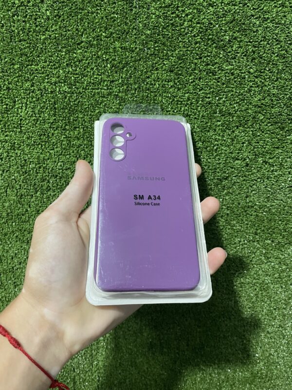 Samsung A34 | Case Rigido | Silicone Case | Carcasa Protectora | Full Proteccion | Antihumedad | Color*